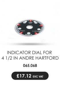 Indicator Dial for  4 1/2 in Andre Hartford