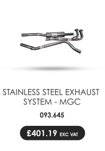 BELL MGC SINGLE BOX SPORTS STAINLESS STEEL EXHAUST SYSTEM