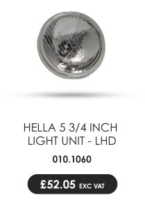 Hella 5 3/4 Inch Light Unit - LHD