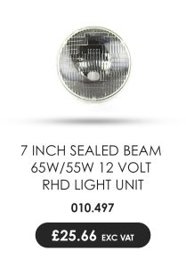 7 Inch Sealed Beam Light Unit