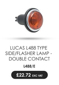 Lucas L488 Type Side/Flasher Lamp - Double Contact