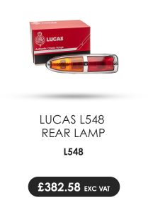 Lucas L548 Type Rear Lamp