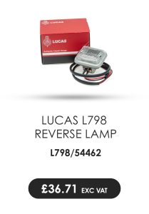 Reversing Lamp MGB & Midget L798