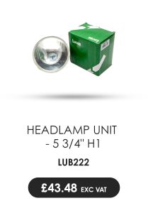 Lucas H1 5 3/4 Light Unit LUB222