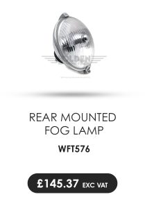 Rear Mounted Fog Lamp