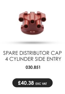 Spare Distributor Cap for 123 Ignition - 4 Cylinder Side Entry