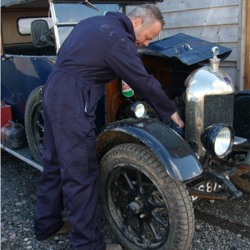 Vintage car sales mechanic overalls