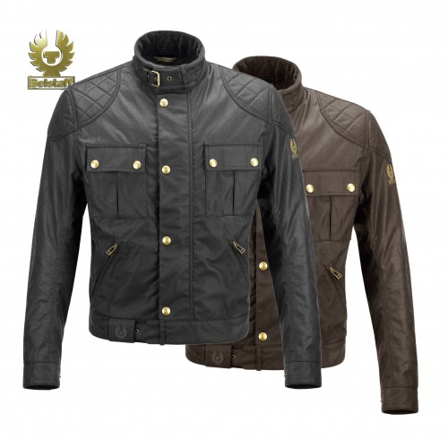 Belstaff Brooklands 'Mojave' Waxed Jacket - Black - Men image #1