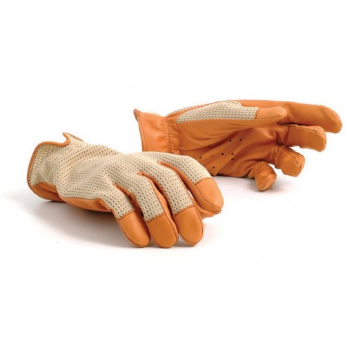 Gloves with store grip for driving