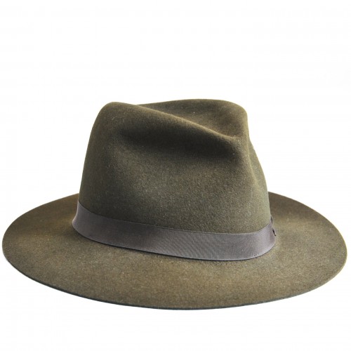 Green felt hot sale hat