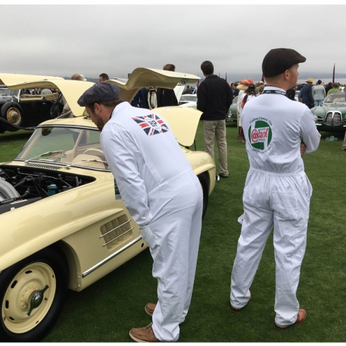 Vintage racing mechanics store overalls