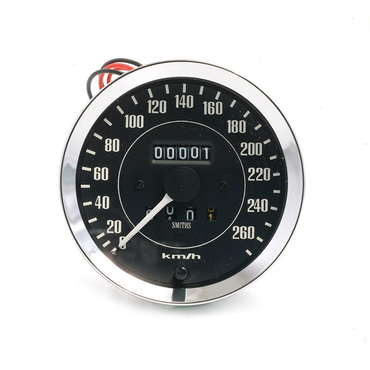 Smiths Classic 100mm Mechanical Speedometer 0-260kph