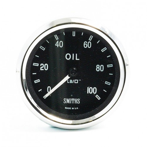 Smiths Classic AC Cobra Oil Pressure Gauge Mechanical