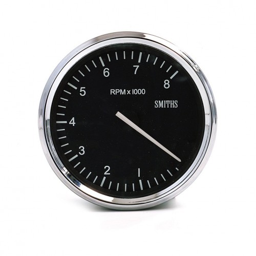 Smiths Classic Motorsport 100mm Tachometer - 0-8000 rpm image #1