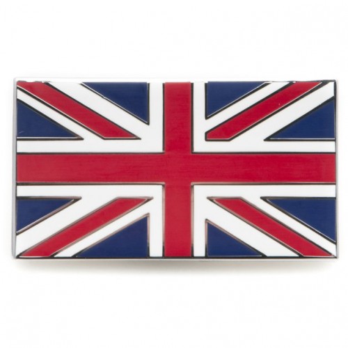 Union Jack Enamelled Adhesive Badge