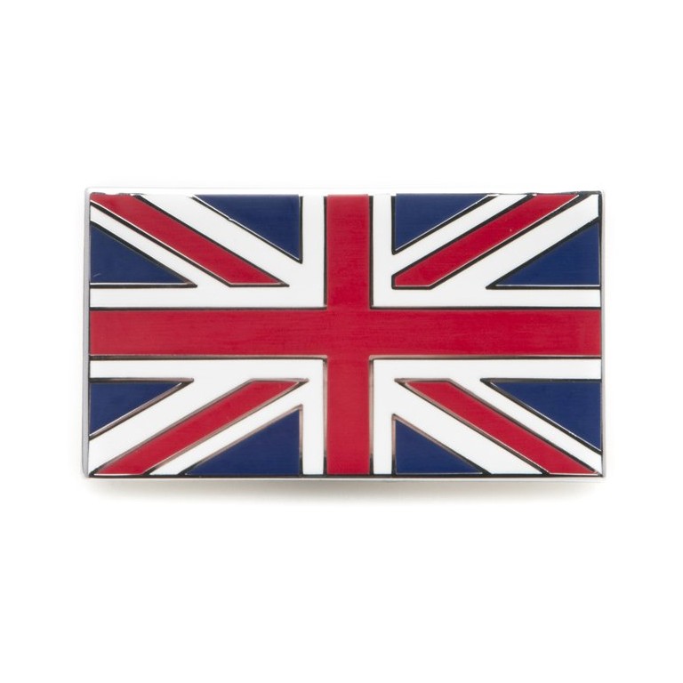 Union Jack Enamelled Adhesive Badge