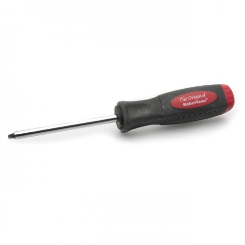 Robertson Screwdriver for No 4/5 Screws - Junior - Red image #1