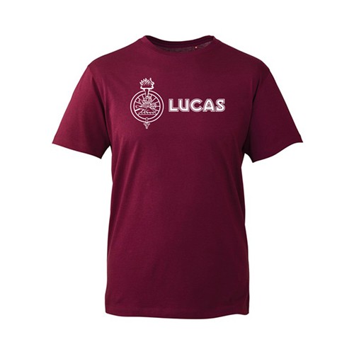 Lucas T-Shirt in Burgundy