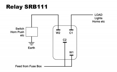                                             Lucas Type SRB111 Normally Open Relay
                                           