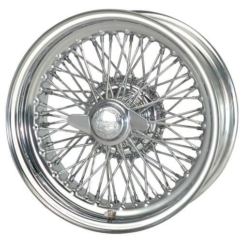 Chrome Wire Wheels AC Cars 428 Frua & Cobra 289; Aston Martin DB5; and Morgan Plus 4 (1985 onwards)